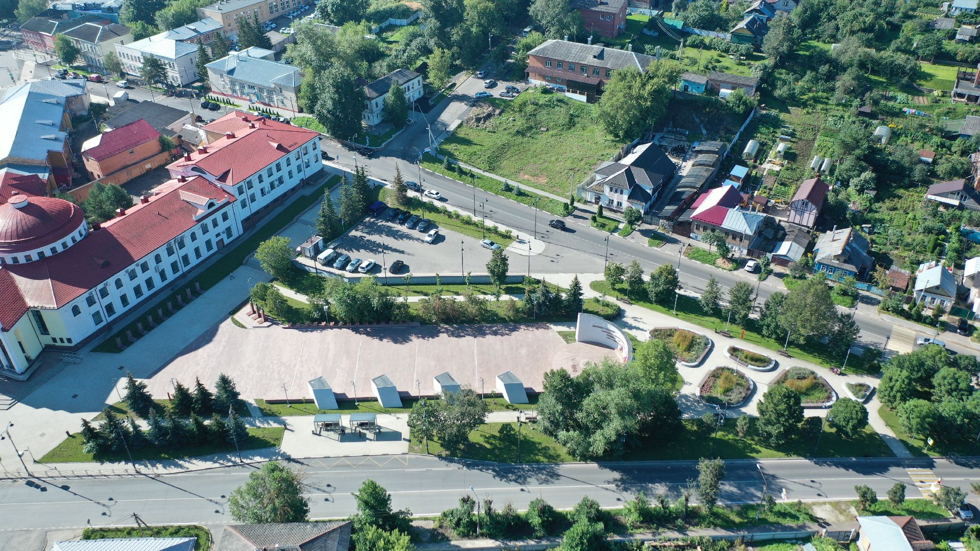 волоколамск, туризм,видео с коптера,