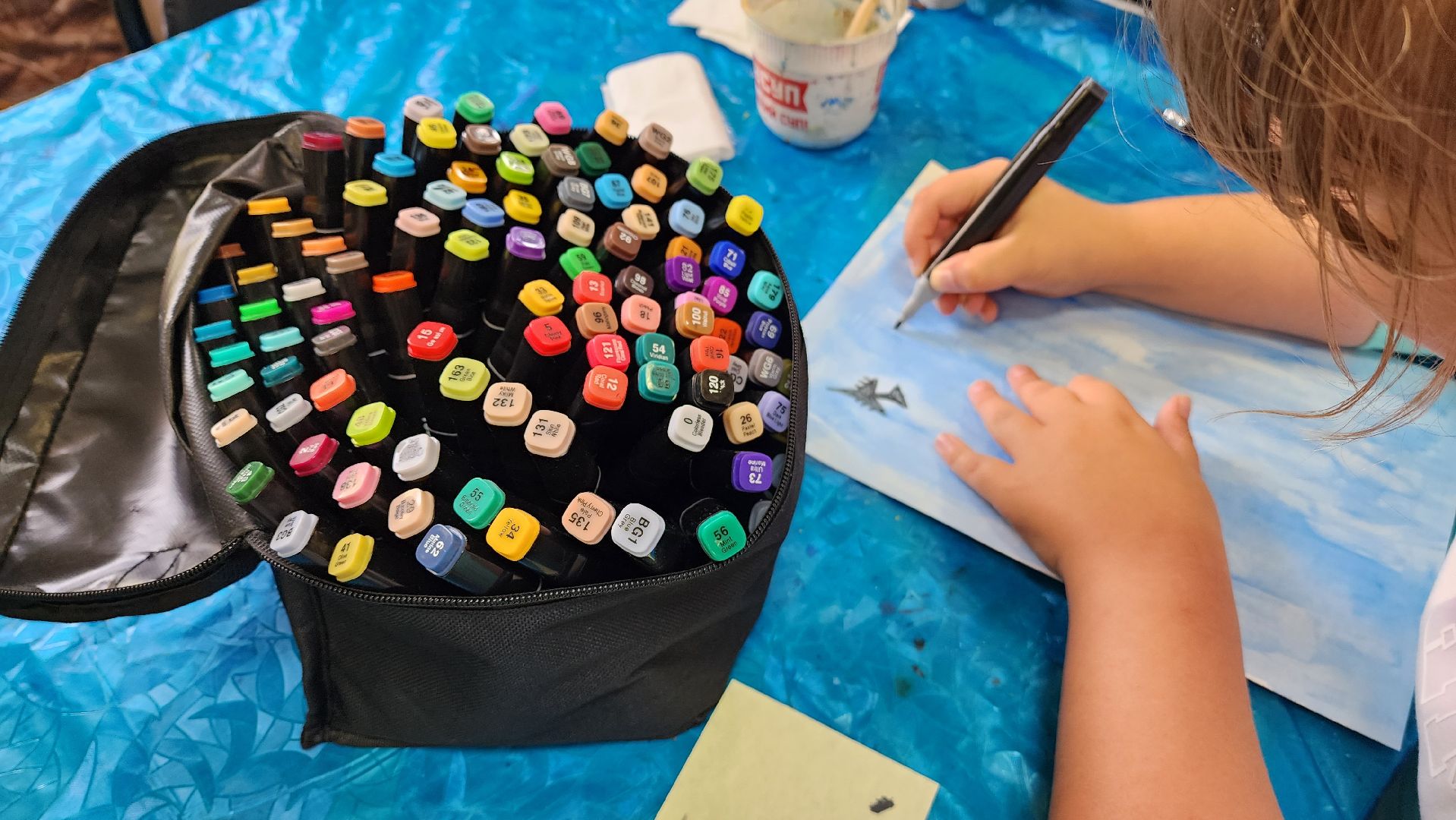 мастер-класс, рисование, триколор, Котельники