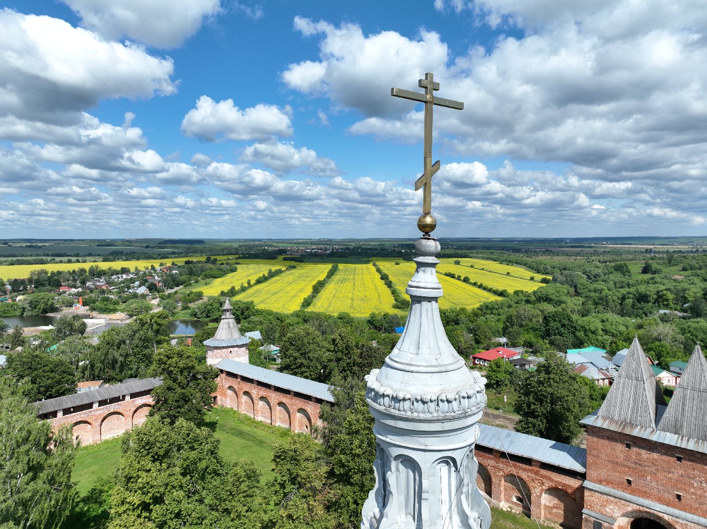 зарайск, туризм, река,видео с коптера,