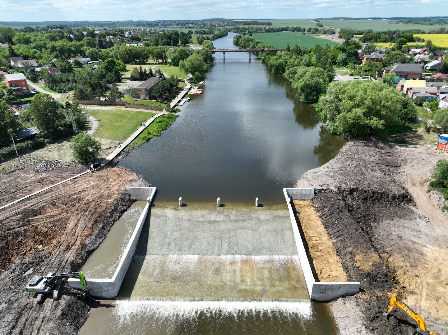 зарайск, туризм, река,видео с коптера,