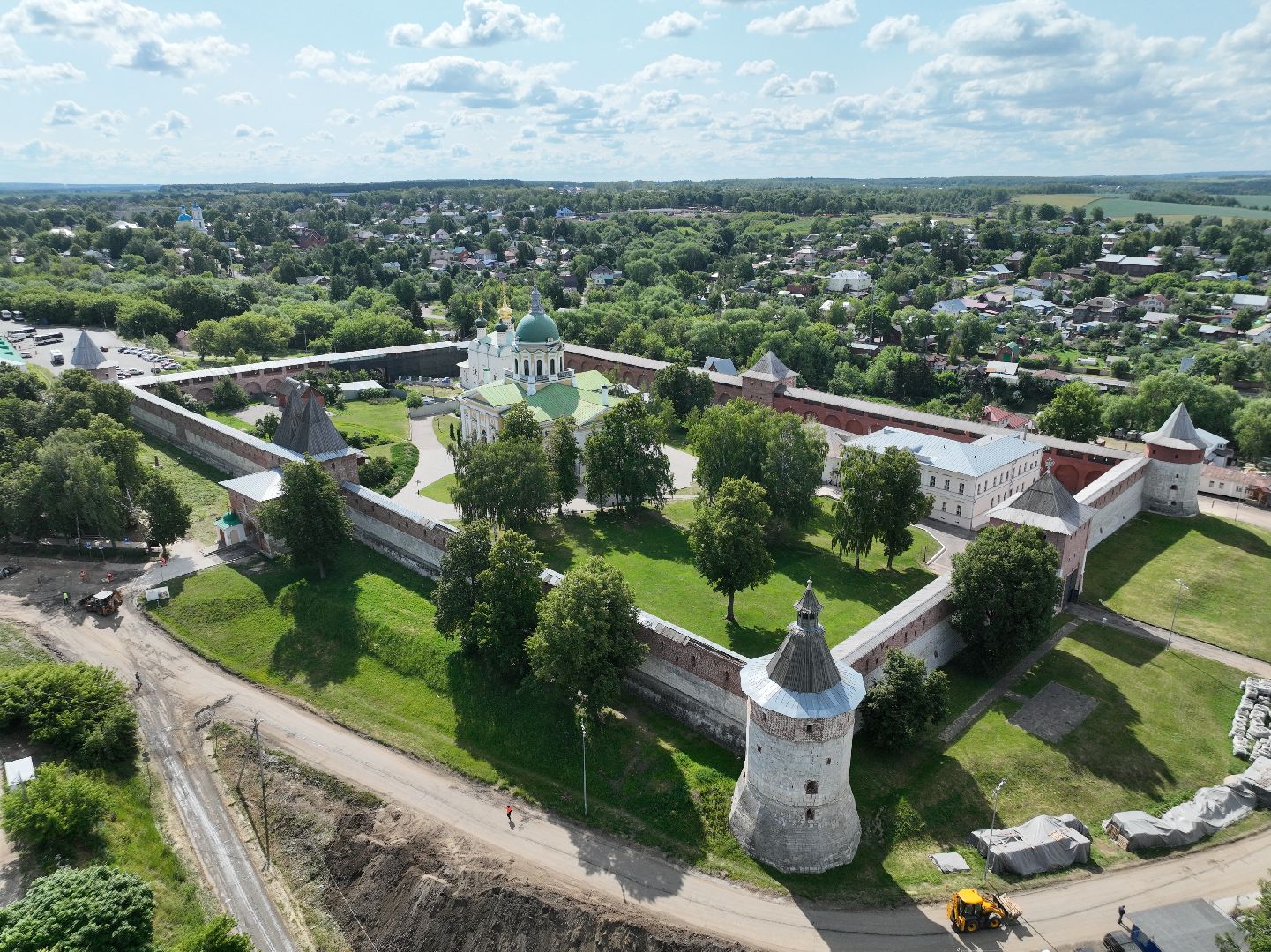 зарайск, туризм, река,видео с коптера,