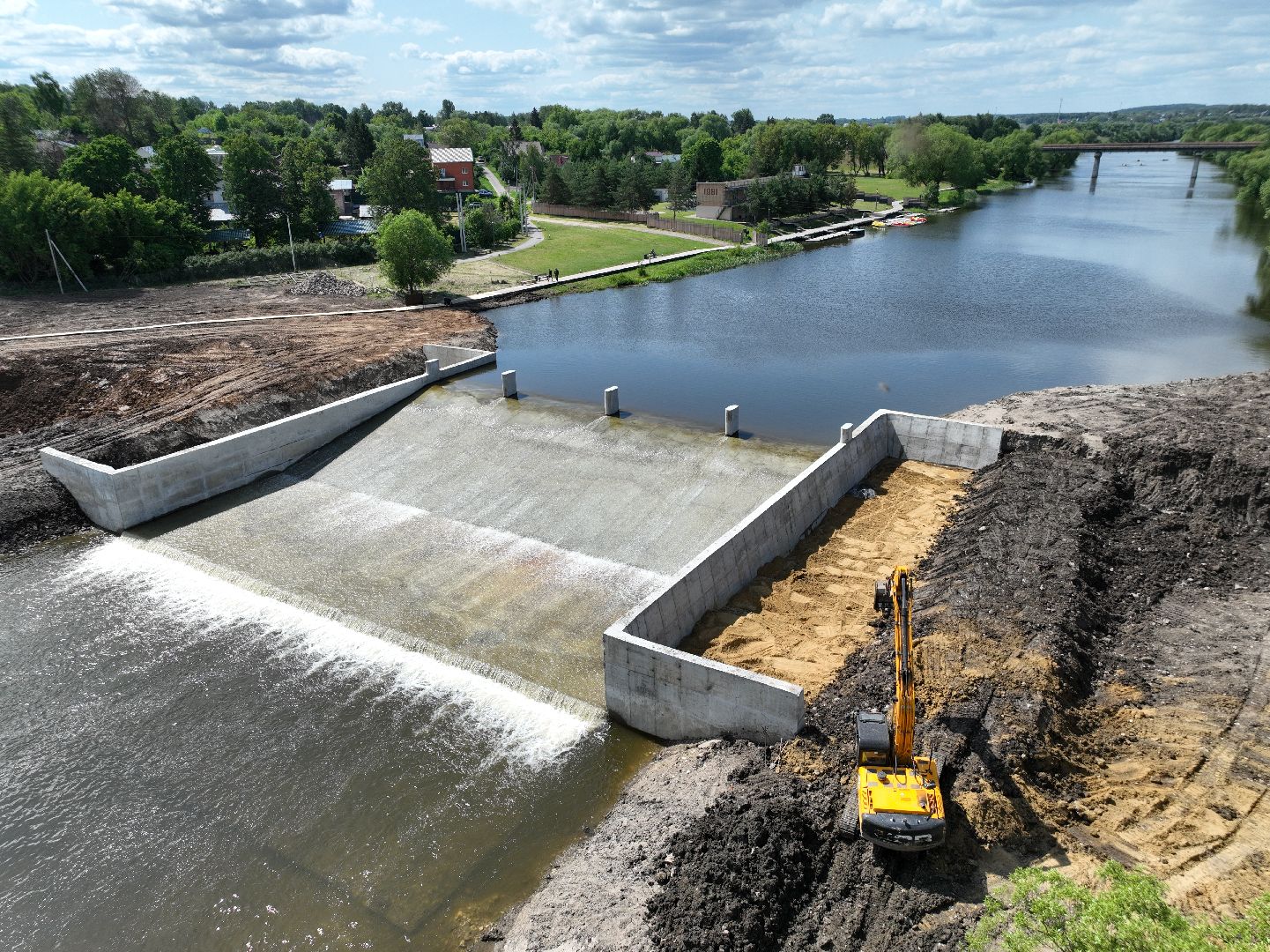 зарайск, туризм, река,видео с коптера,