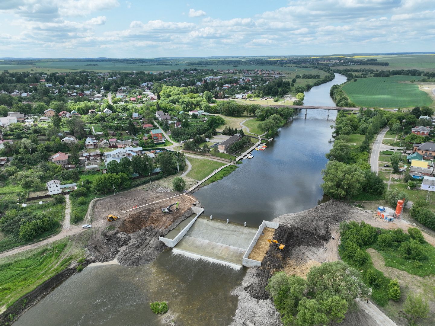 зарайск, туризм, река,видео с коптера,