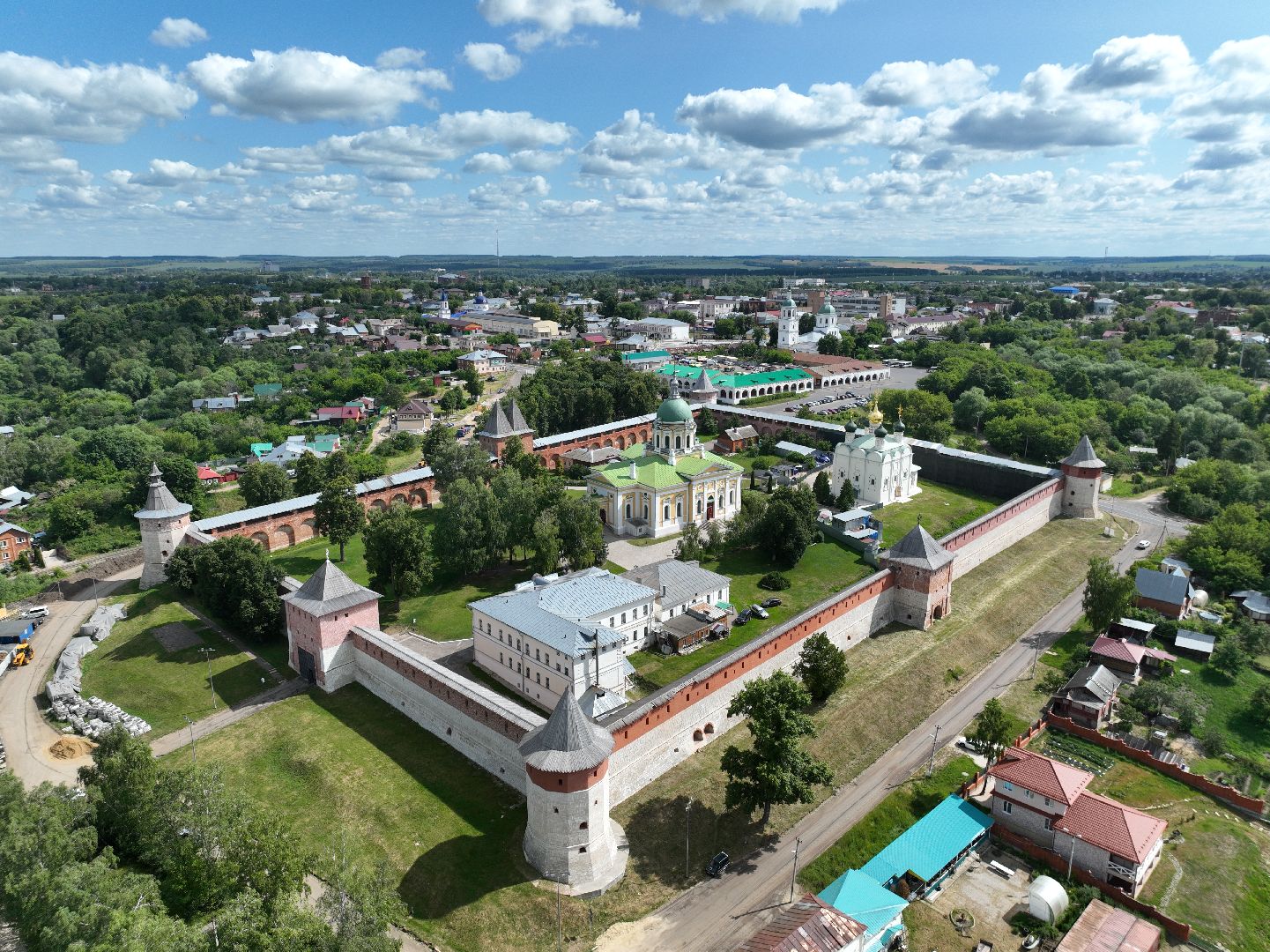 зарайск, туризм, река,видео с коптера,