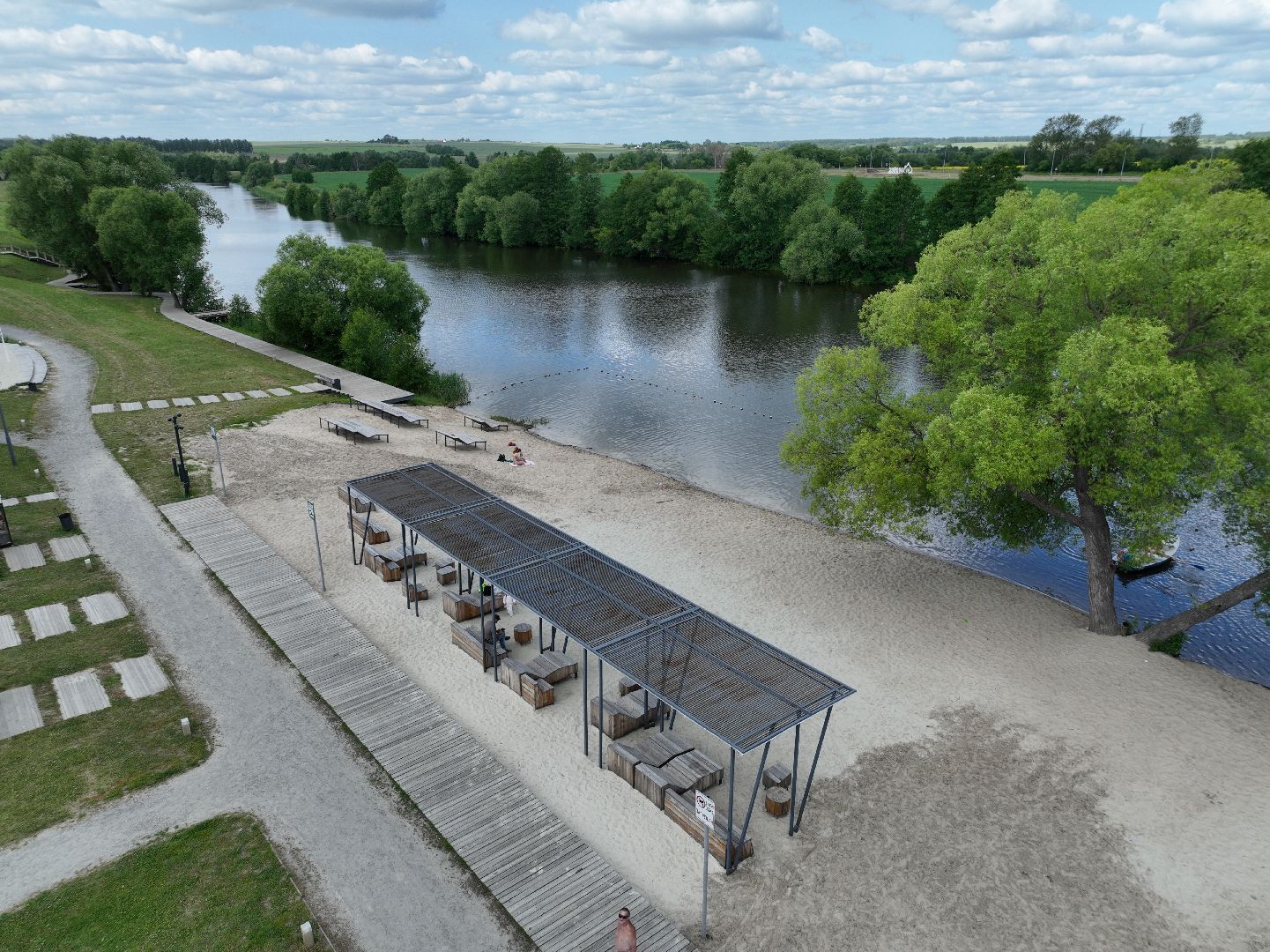 зарайск, туризм, река,видео с коптера,