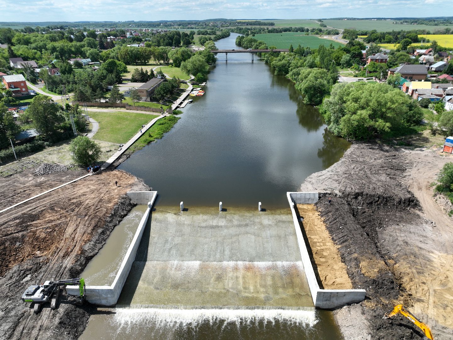 зарайск, туризм, река,видео с коптера,