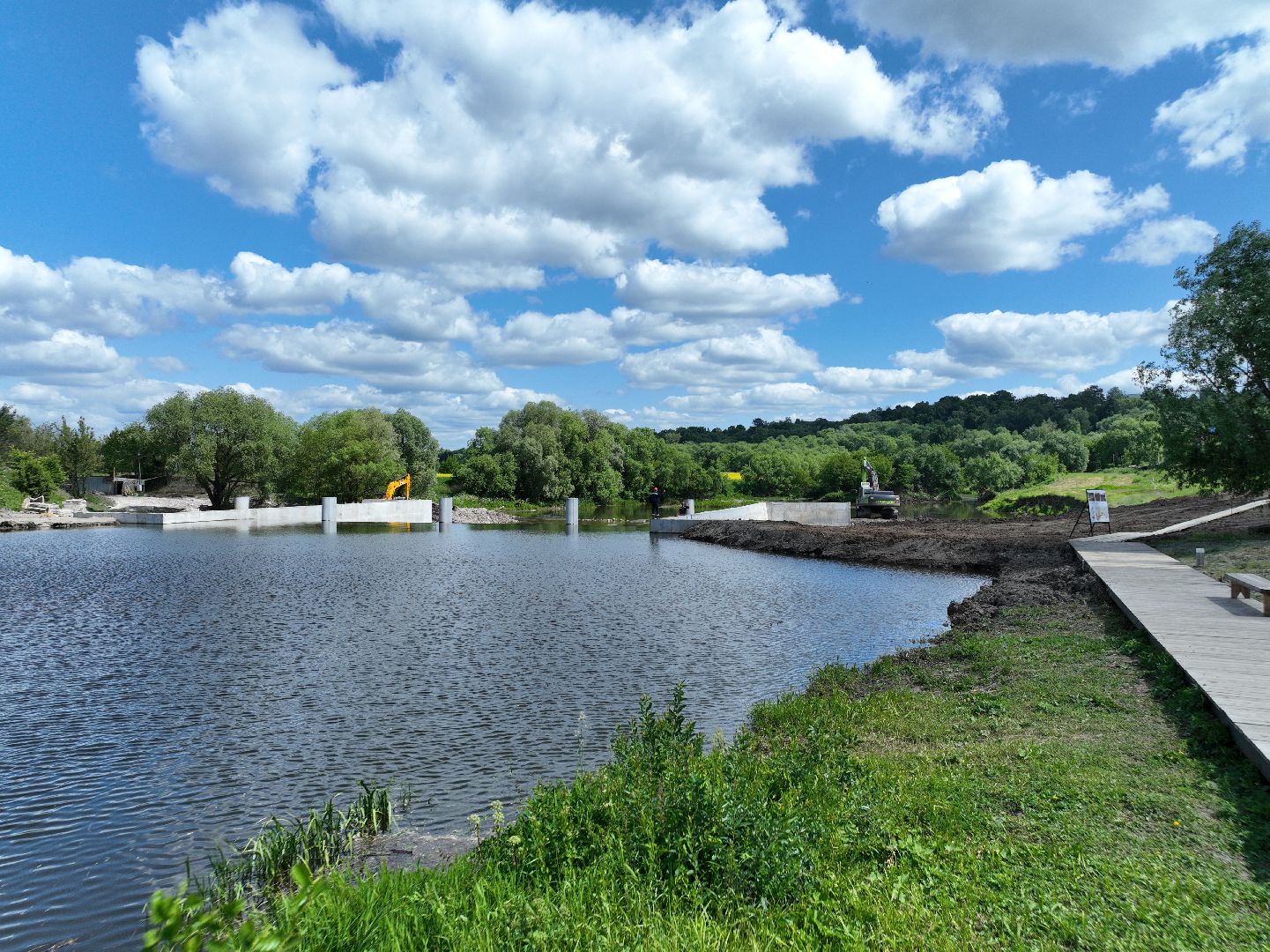 зарайск, туризм, река,видео с коптера,