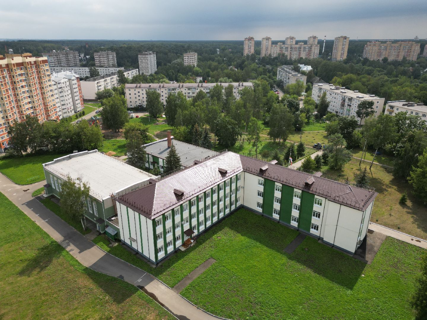 школа, образование,видео с коптера,