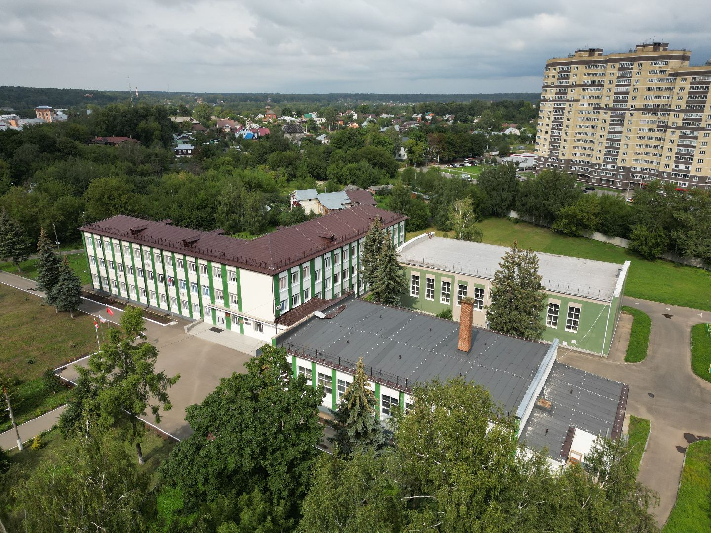 школа, образование,видео с коптера,