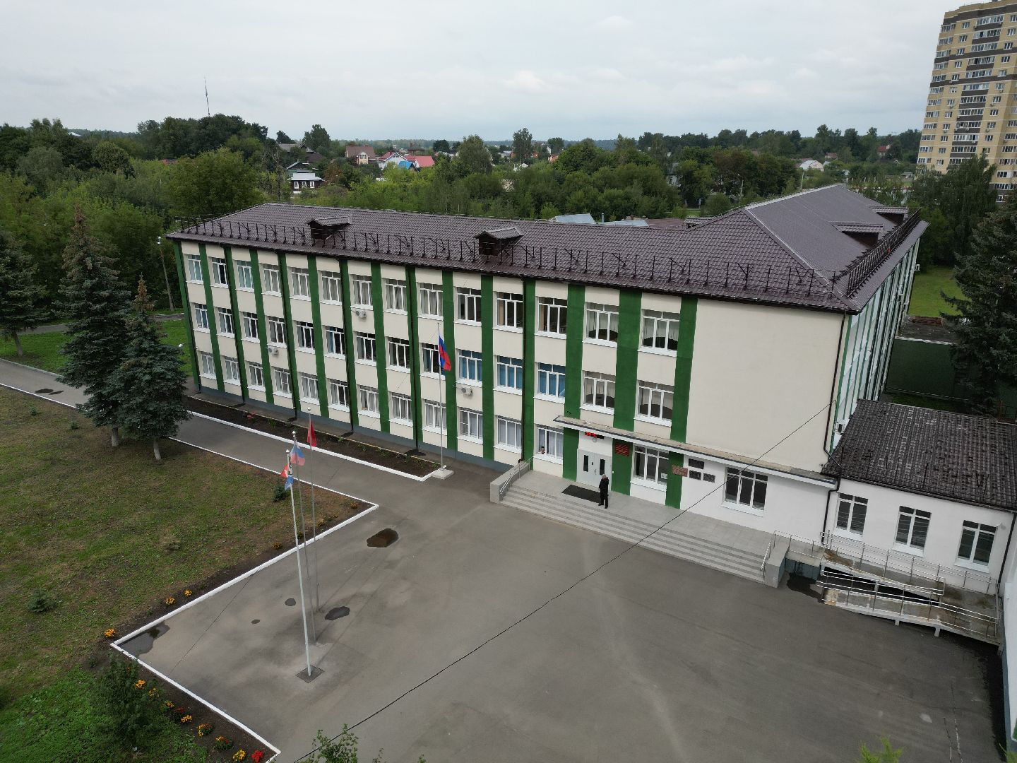 школа, образование,видео с коптера,