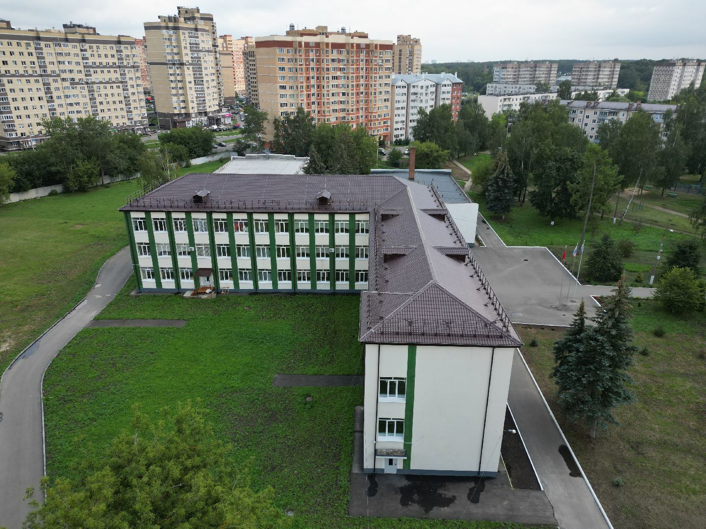 школа, образование,видео с коптера,