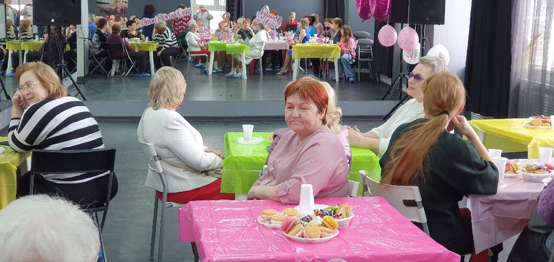 Активное долголетие, Подмосковье, праздник, 8 Марта, Дзержинский