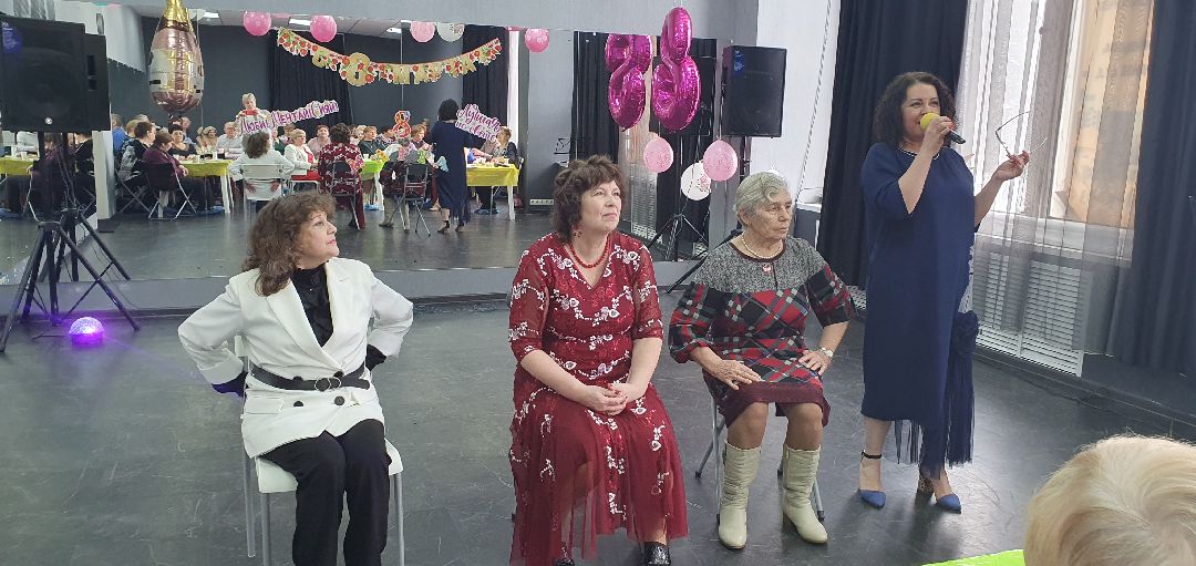 Активное долголетие, Подмосковье, праздник, 8 Марта, Дзержинский