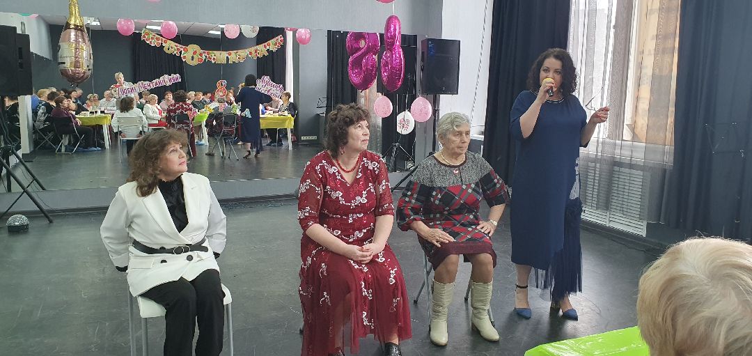 Активное долголетие, Подмосковье, праздник, 8 Марта, Дзержинский