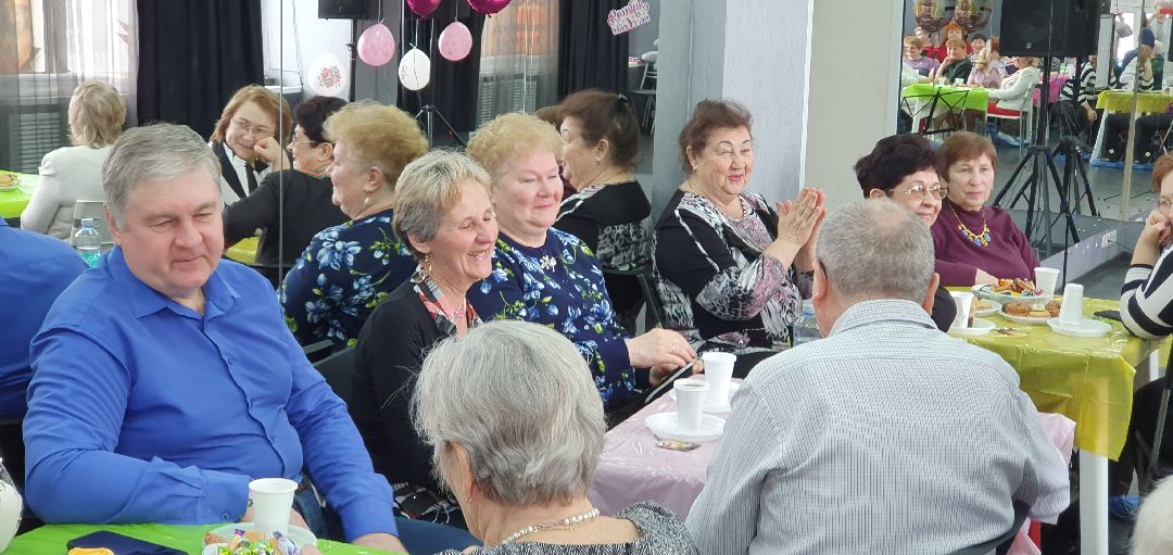 Активное долголетие, Подмосковье, праздник, 8 Марта, Дзержинский