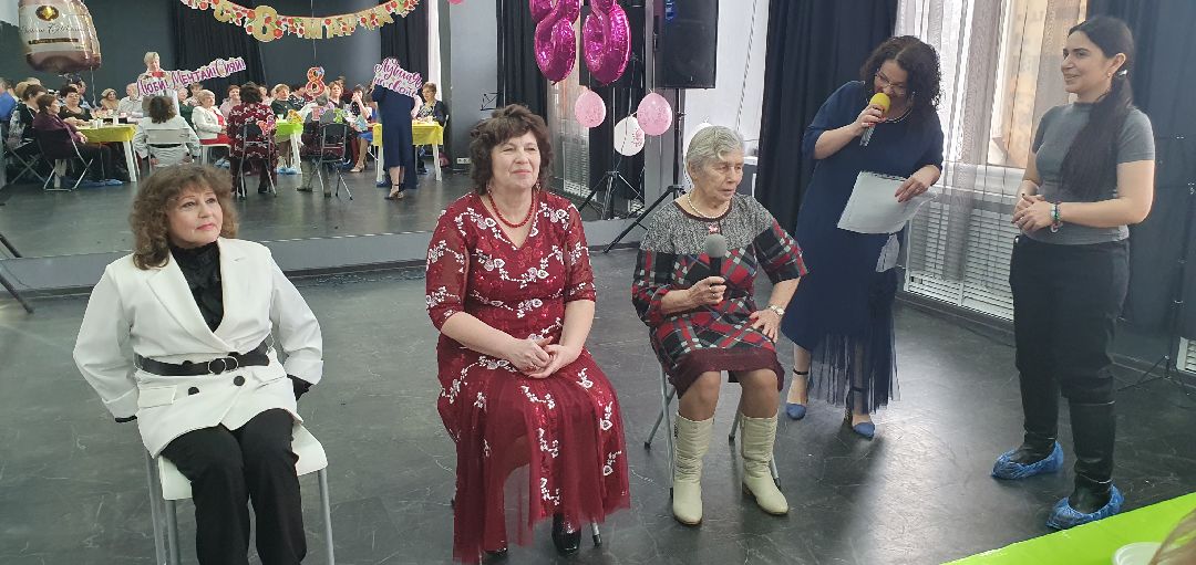 Активное долголетие, Подмосковье, праздник, 8 Марта, Дзержинский