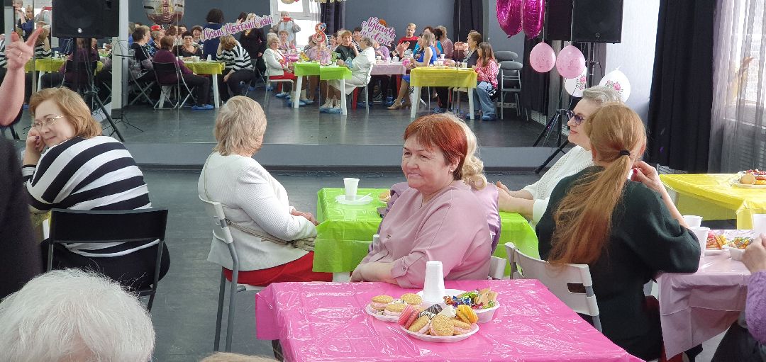 Активное долголетие, Подмосковье, праздник, 8 Марта, Дзержинский
