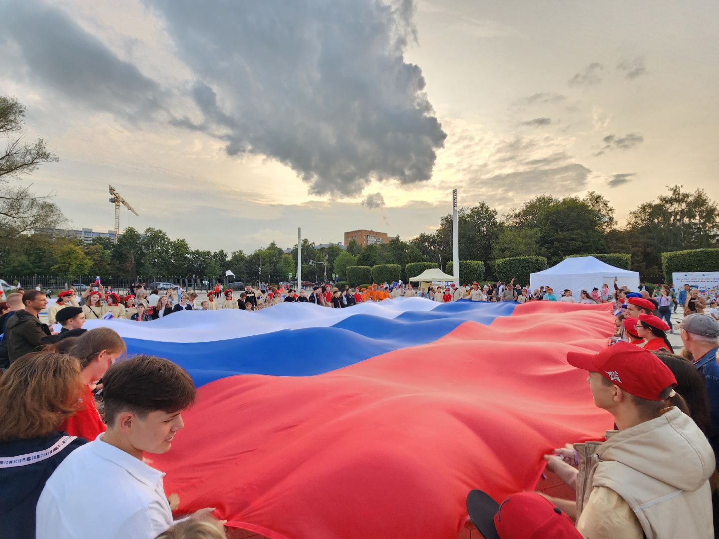 День Флага, Мытищи, центральный парк,