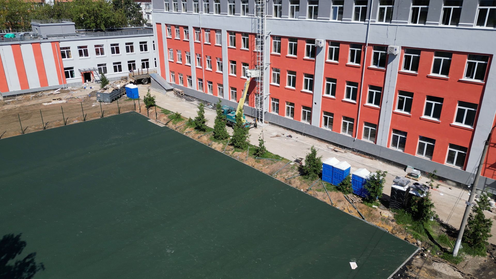 школа, образование,видео с коптера,