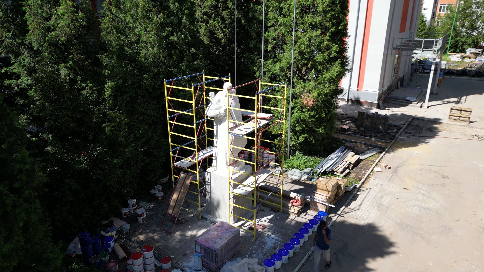 школа, образование,видео с коптера,