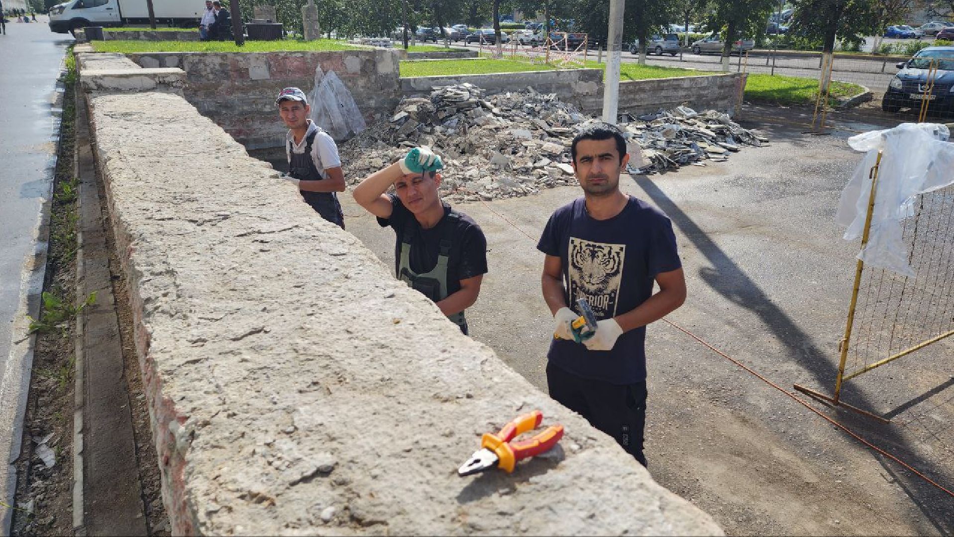 Дмитров, фонтан Каскад, благоустройство