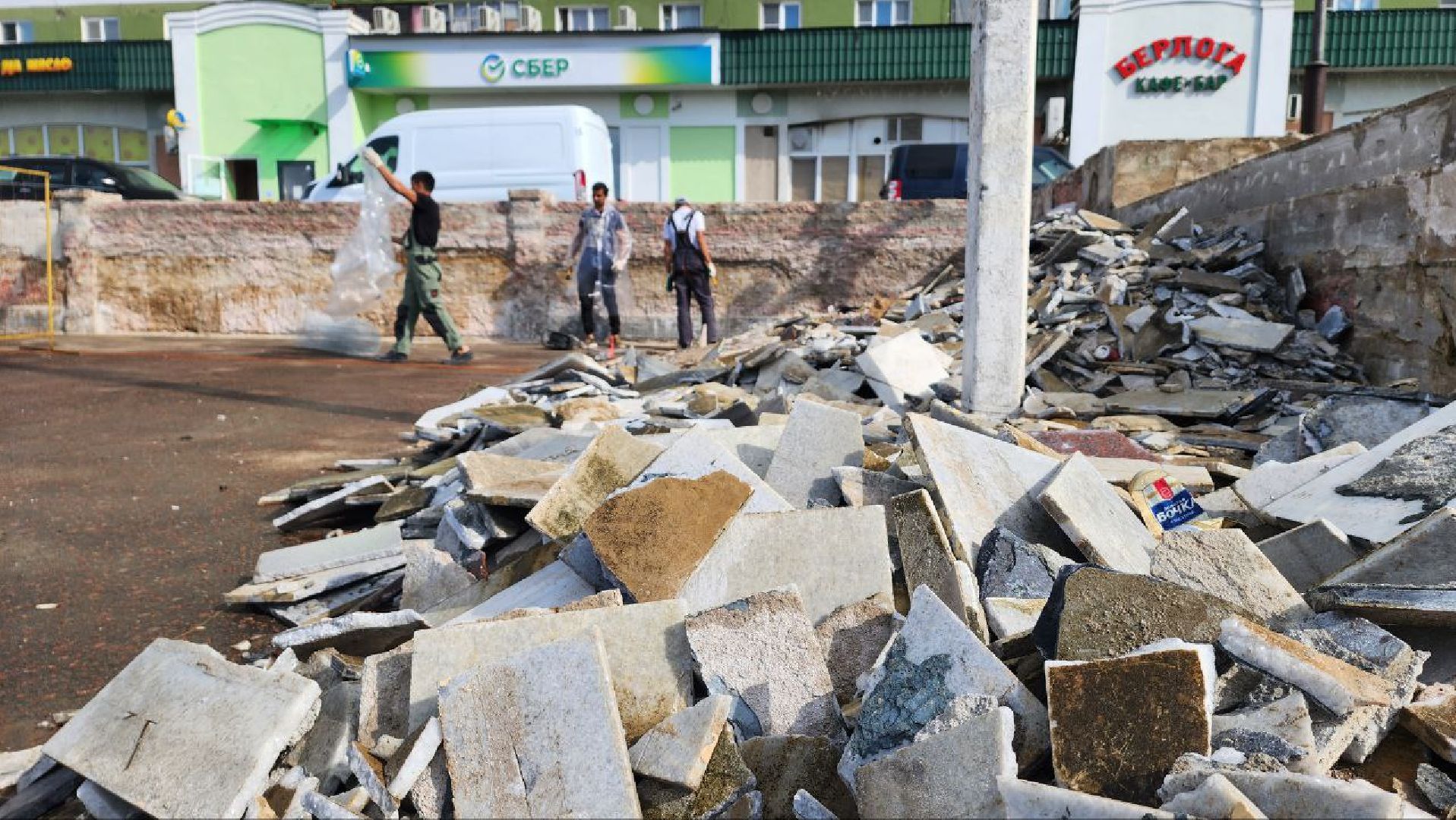 Дмитров, фонтан Каскад, благоустройство