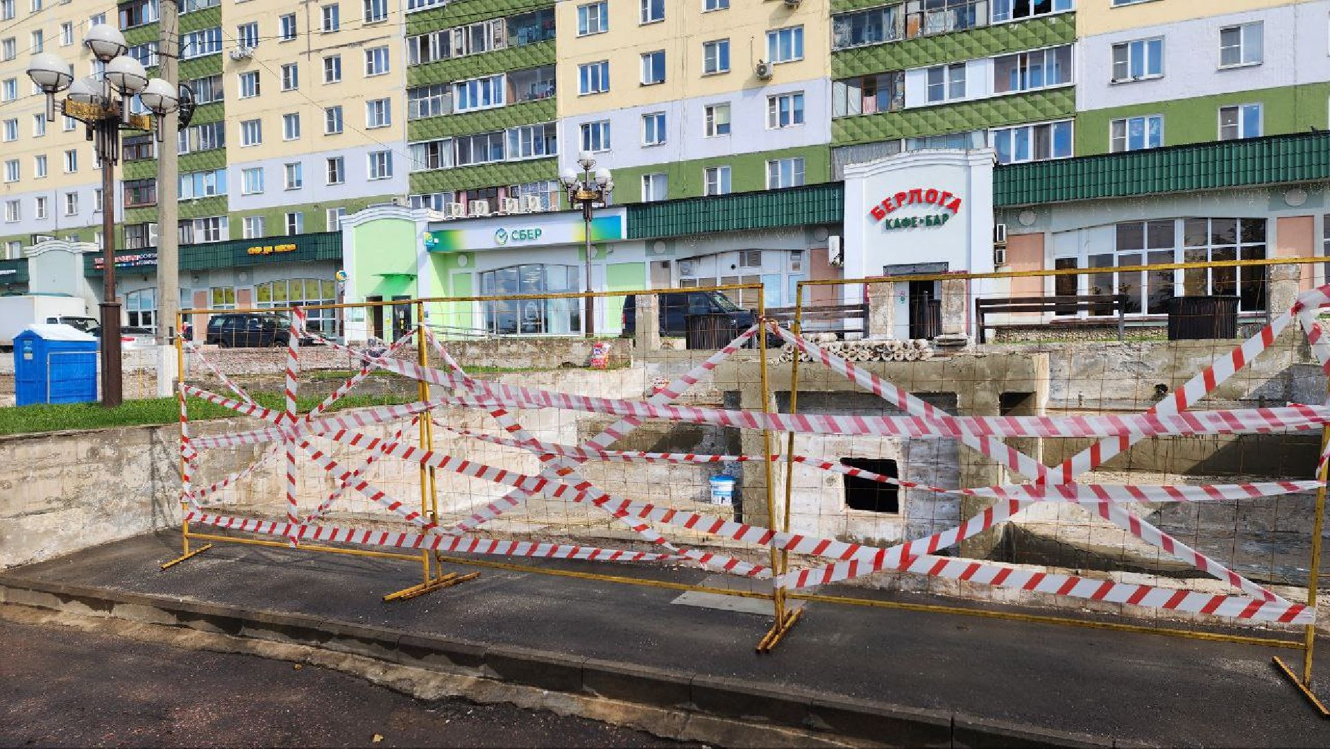 Дмитров, фонтан Каскад, благоустройство