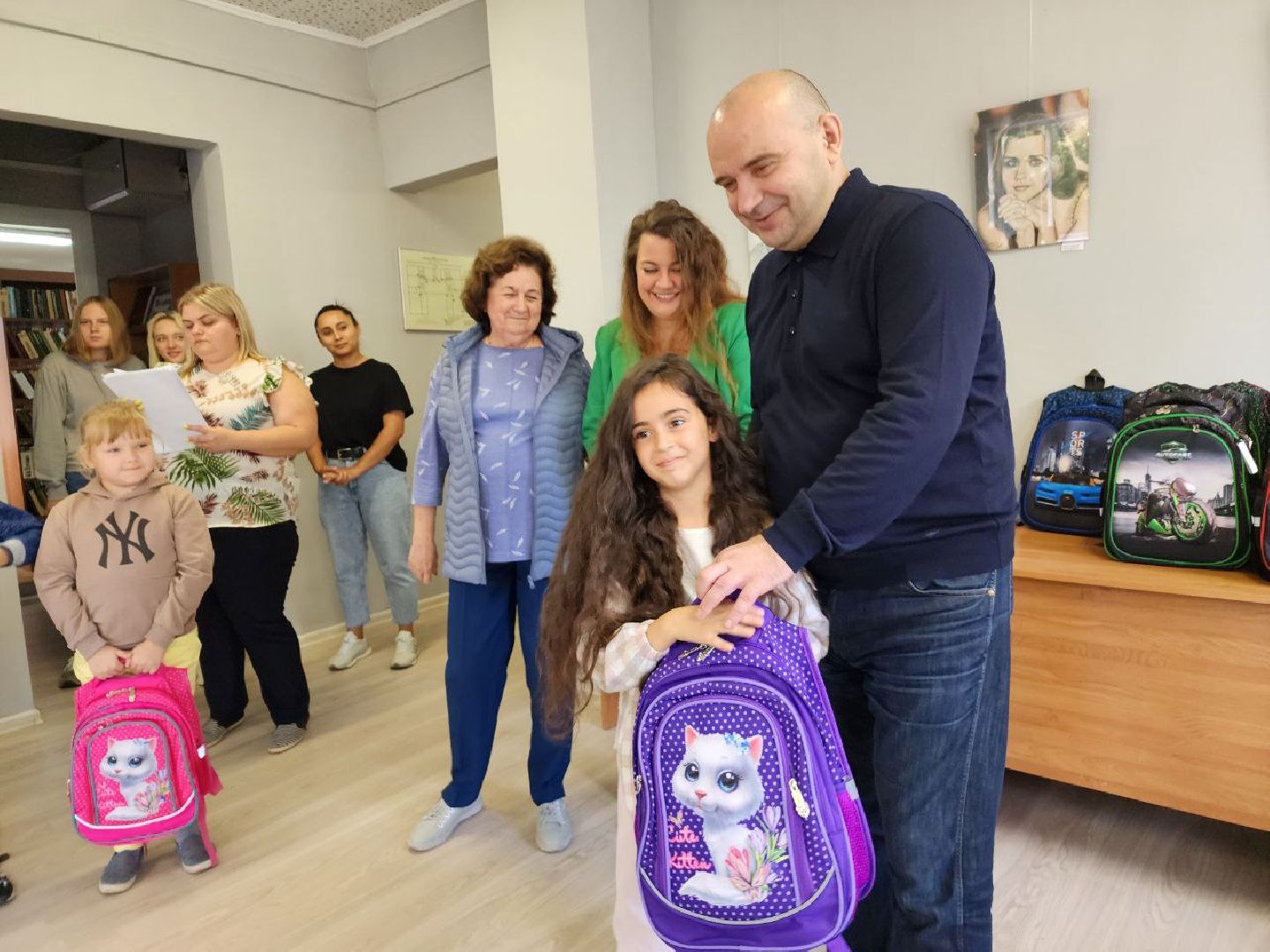 дети, школьники, первоклассники, помощь семьям, Лосино-Петровский