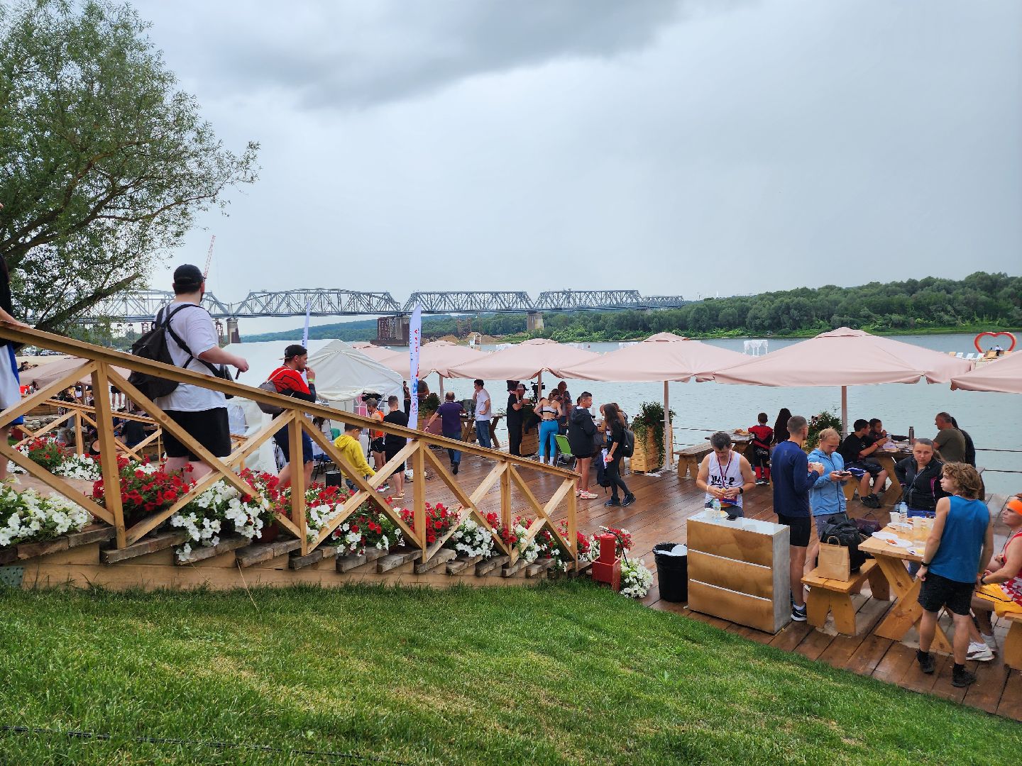 Серпухов, Подмосковье, пляж, Кремлёв, Бокс забег