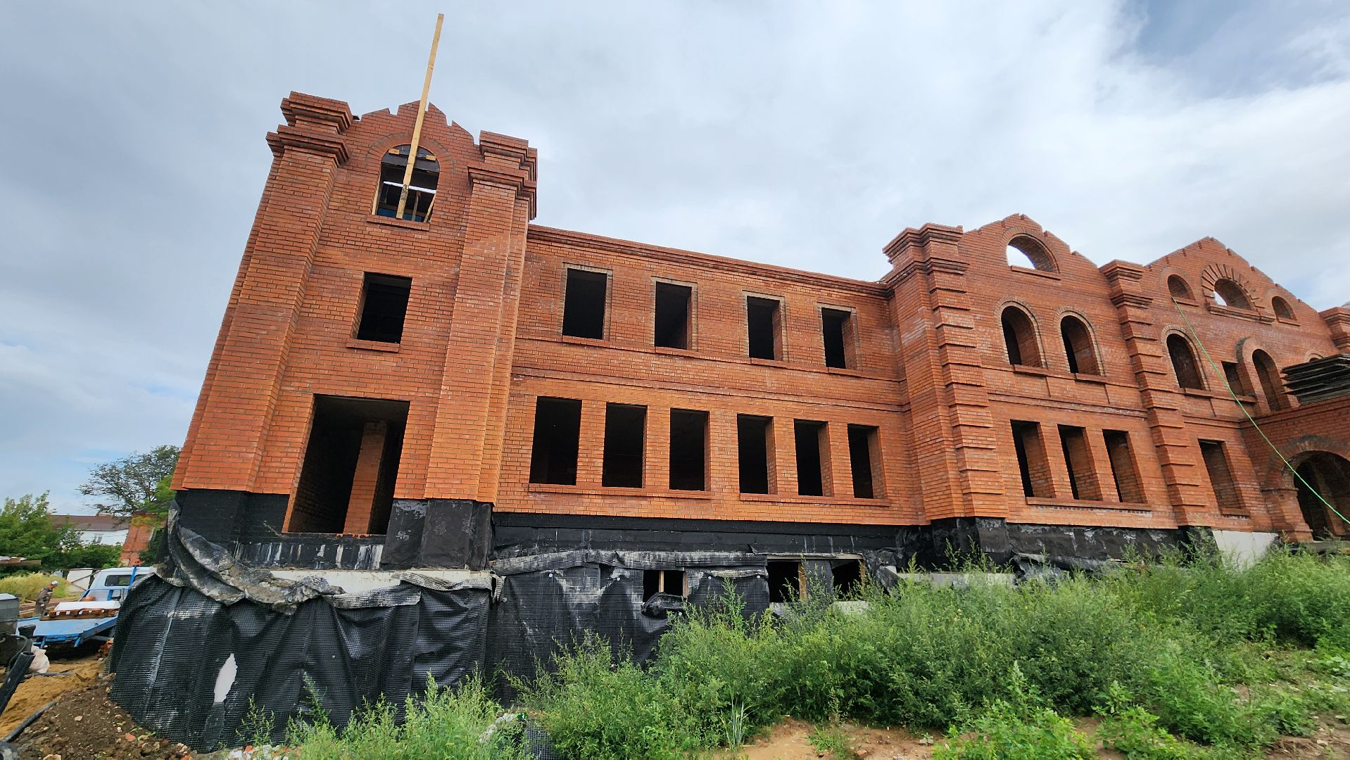 Кашира, Никитский монастырь, церковь, строительство, мастерские