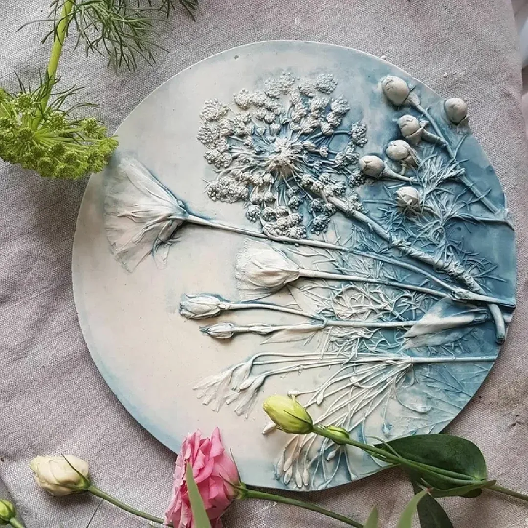 Ботанический барельеф,творчество,дизайн интерьера