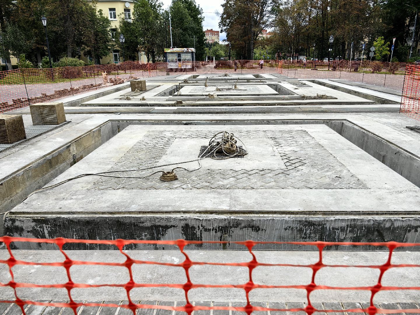 Фонтан, освещение, ремонт, гидроизоляция, бригада