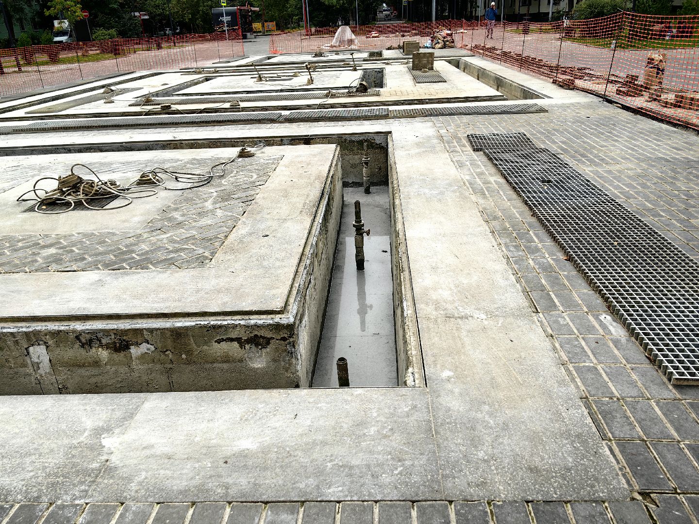 Фонтан, освещение, ремонт, гидроизоляция, бригада