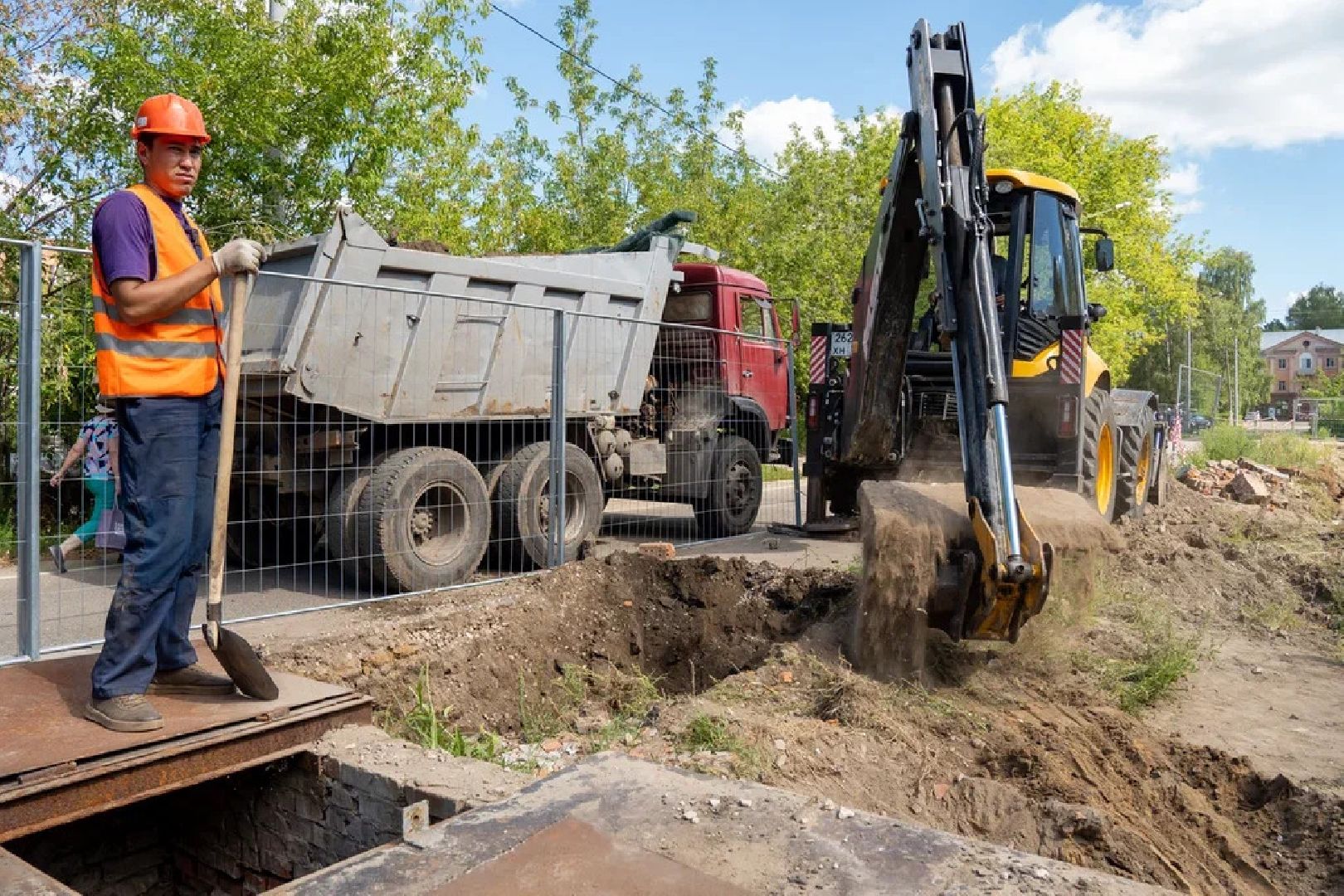 ЖКХ, ремонт, теплосеть, Орехово-Зуево