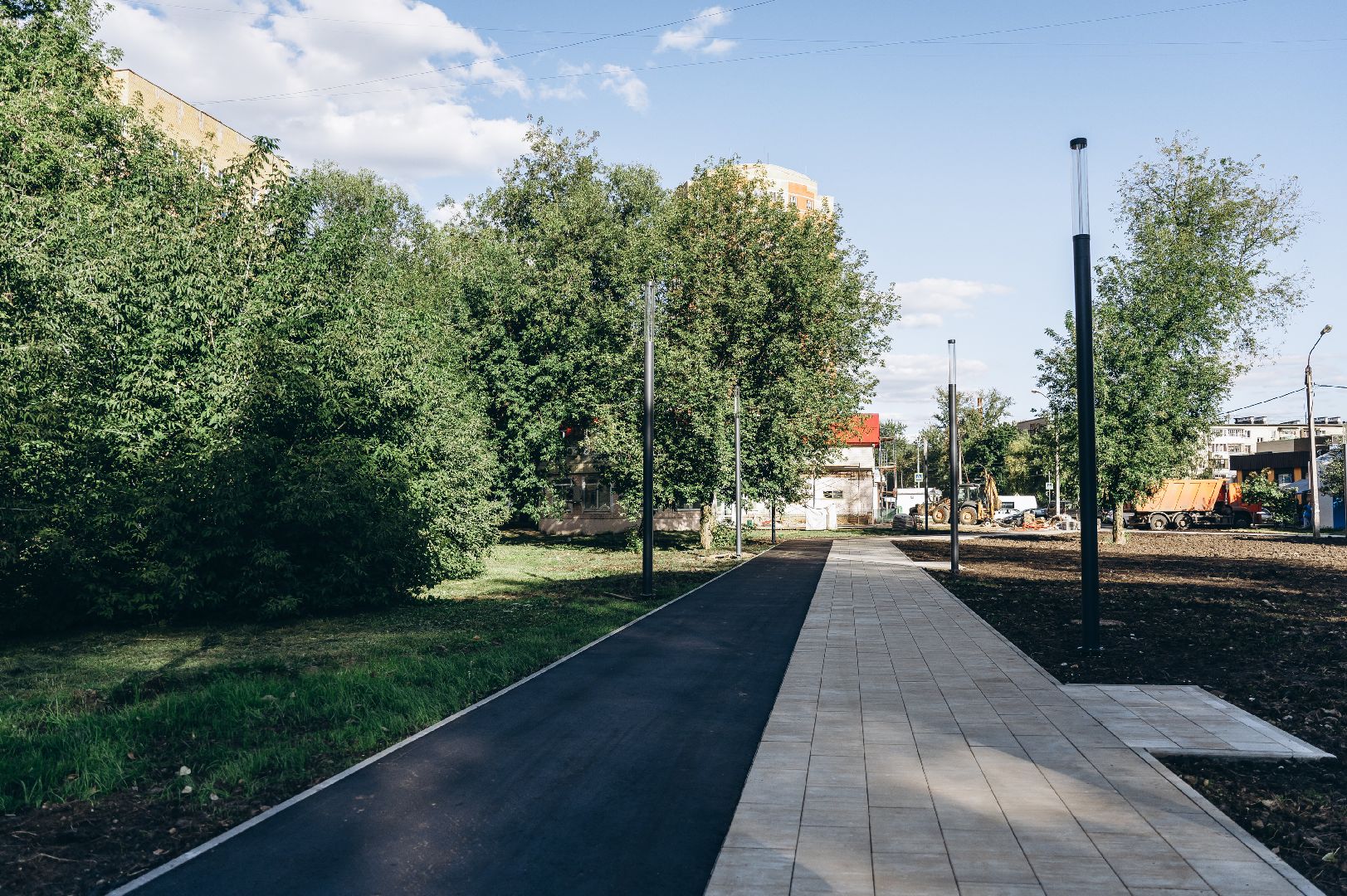 благоустройство, сквер, Щёлково