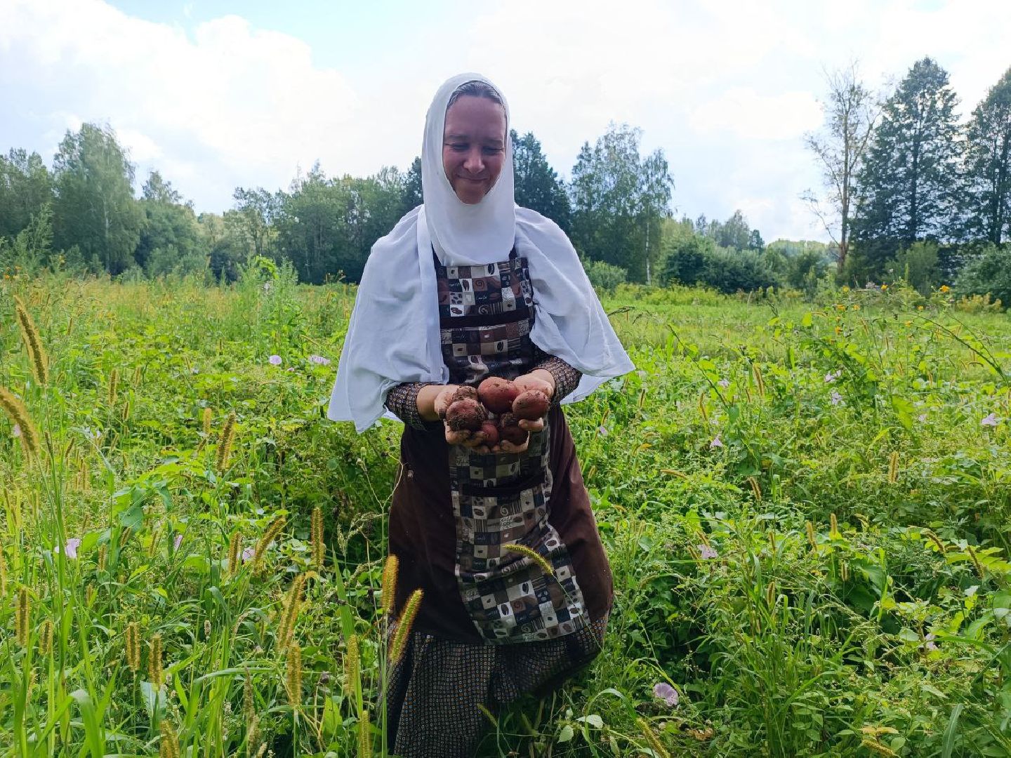 Можайск, Можайский городской округ, Подмосковье, урожай, монастырь, огород, овощи, фрукты, заготовки на зиму, традиции
