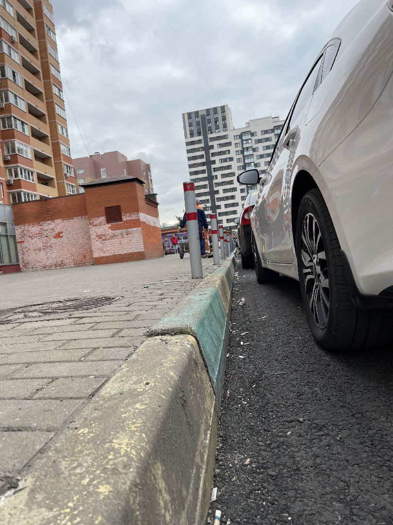 Бордюр, покраска, благоустройство, жители