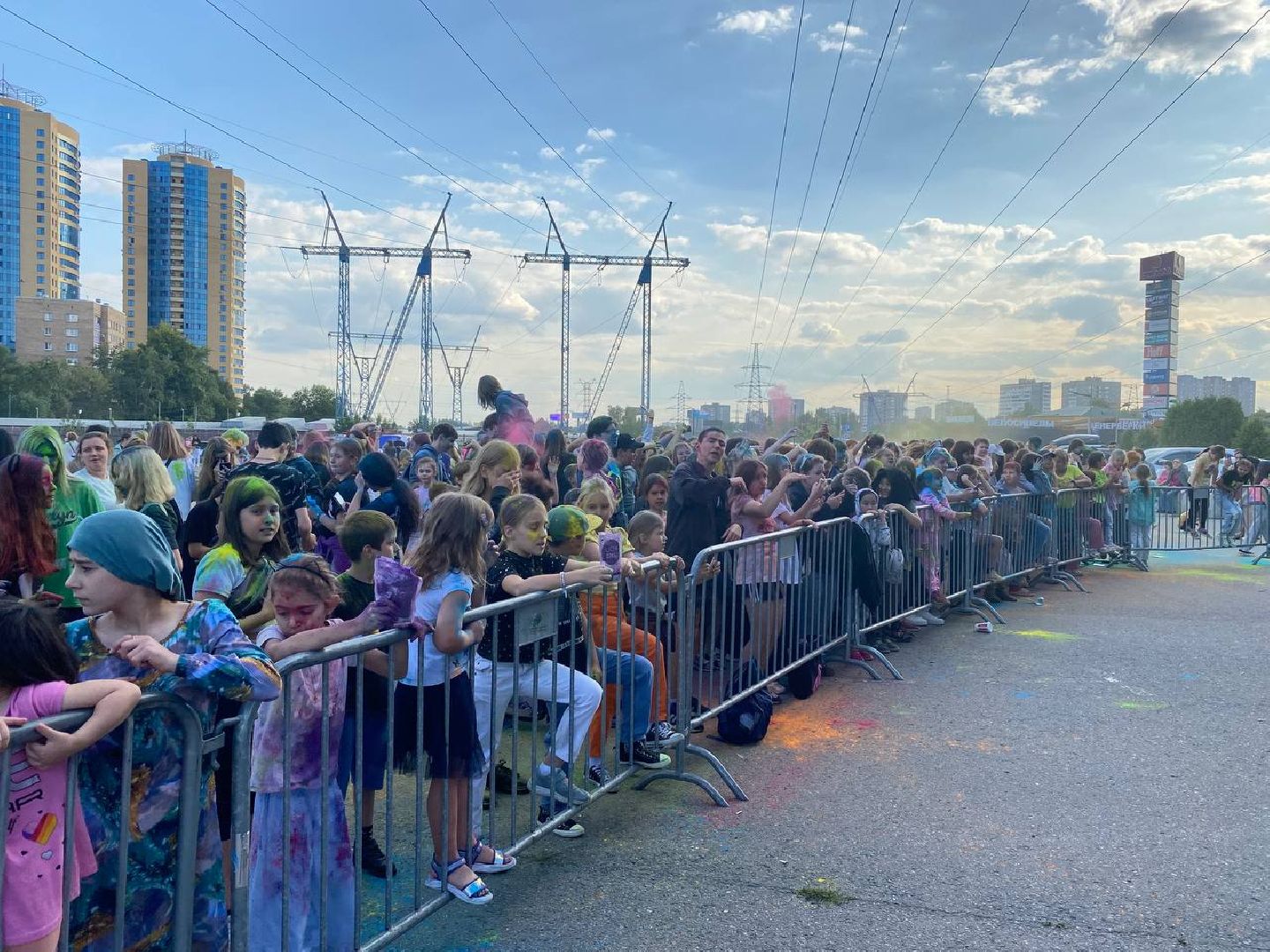 Реутов, краски, Шоколад, фестиваль, музыка