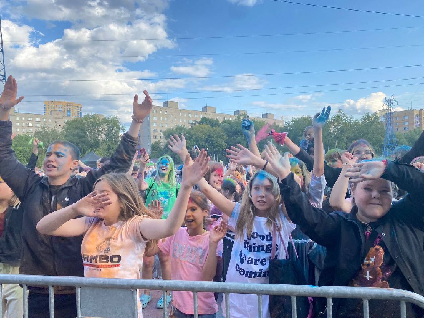 Реутов, краски, Шоколад, фестиваль, музыка