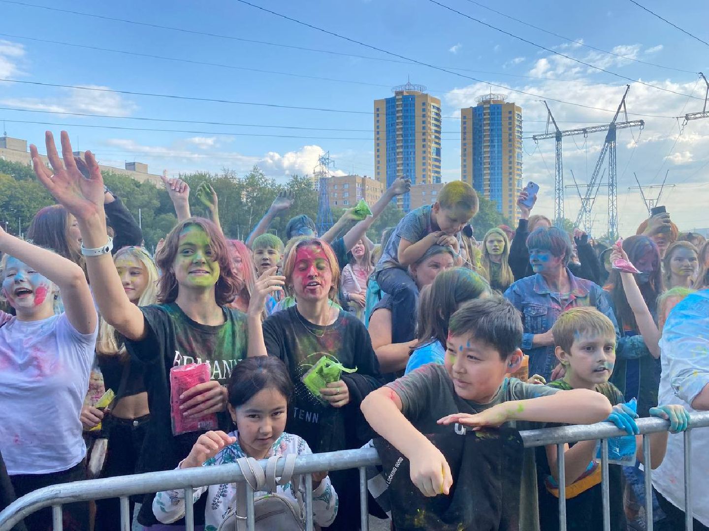 Реутов, краски, Шоколад, фестиваль, музыка