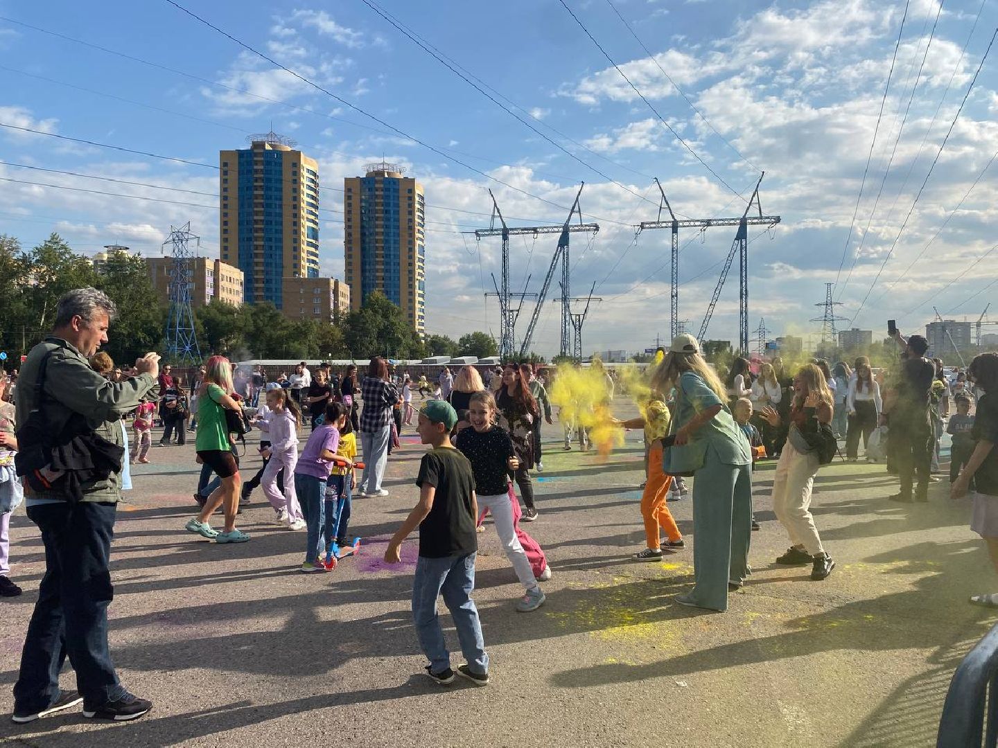 Реутов, краски, Шоколад, фестиваль, музыка