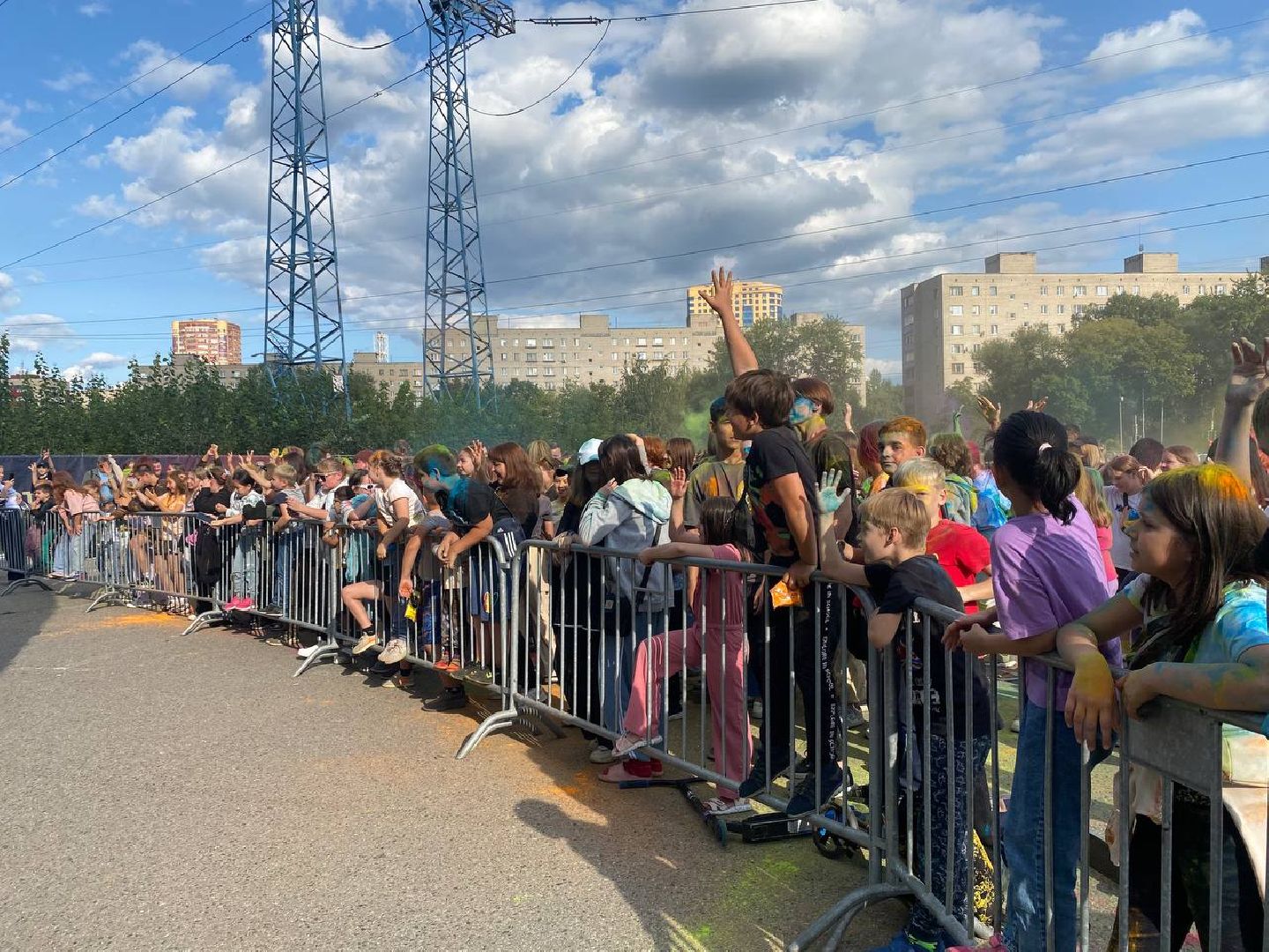 Реутов, краски, Шоколад, фестиваль, музыка