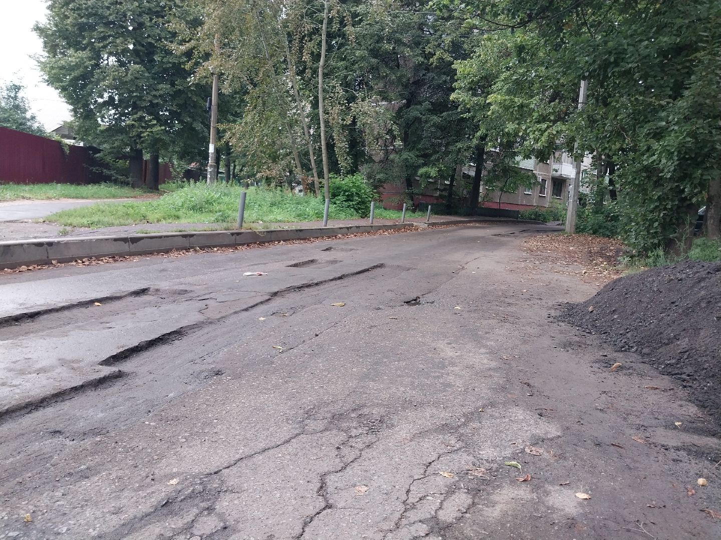 Коломна, дороги, ямочный ремонт