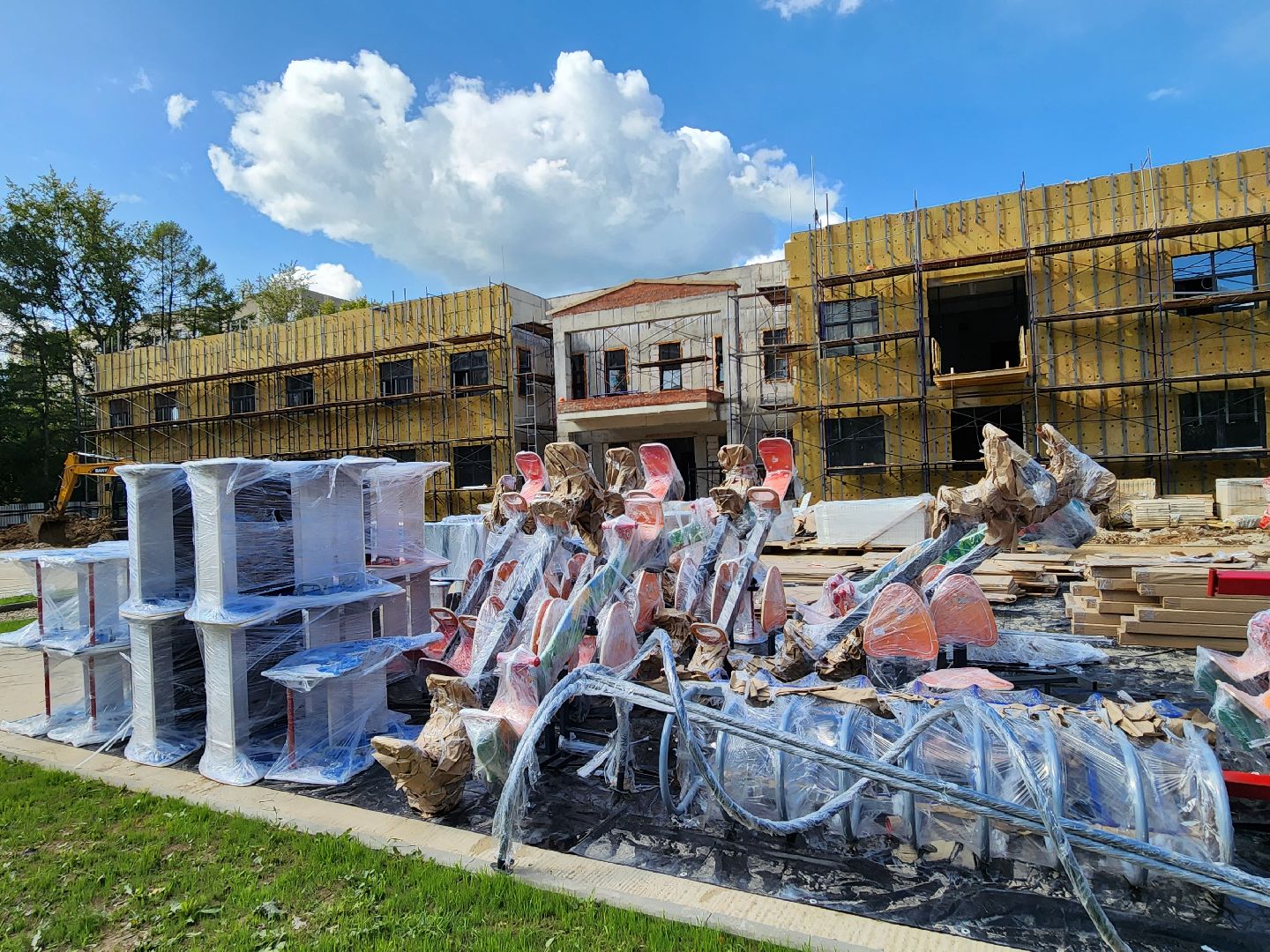 Подольск, садик, строительство