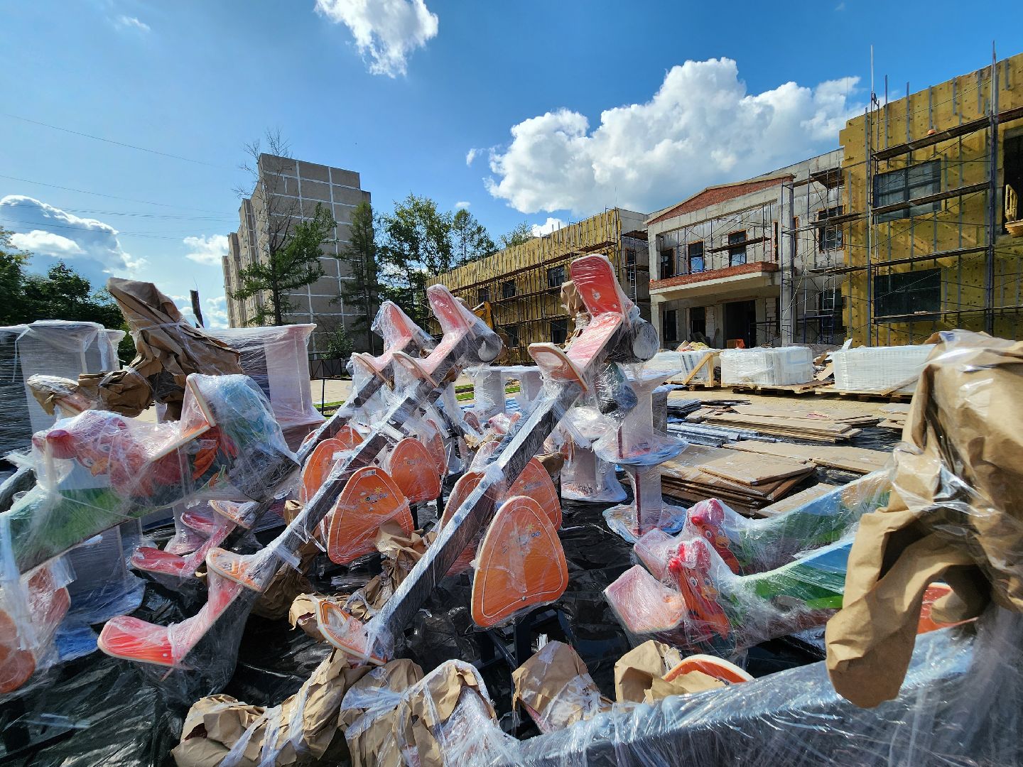 Подольск, садик, строительство