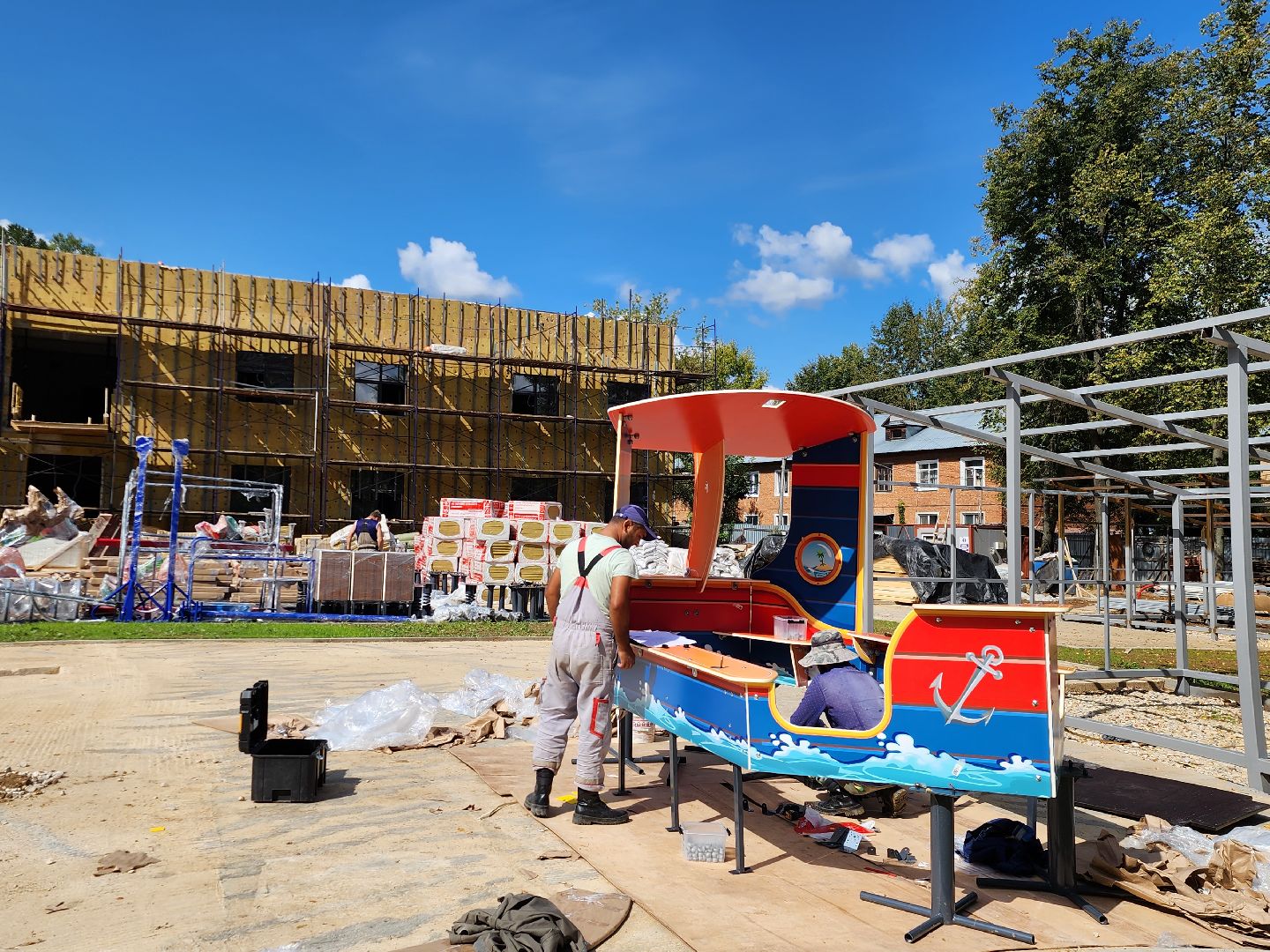 Подольск, садик, строительство