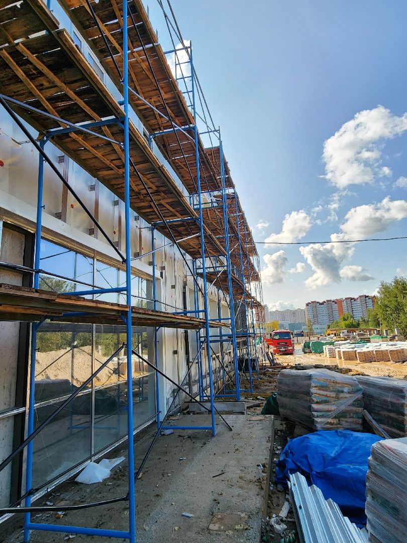 серпухов, ивановские дворики, поликлиника, строительство, медицина, фасады,