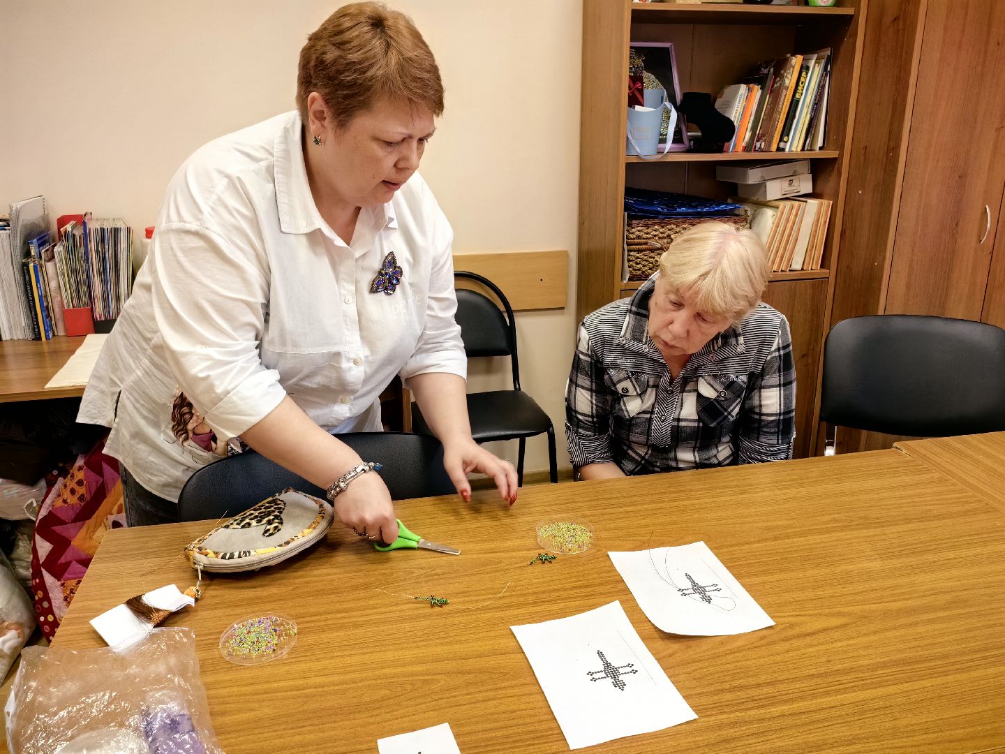 Бисероплетение, нить, леска, бисер, мастер-класс