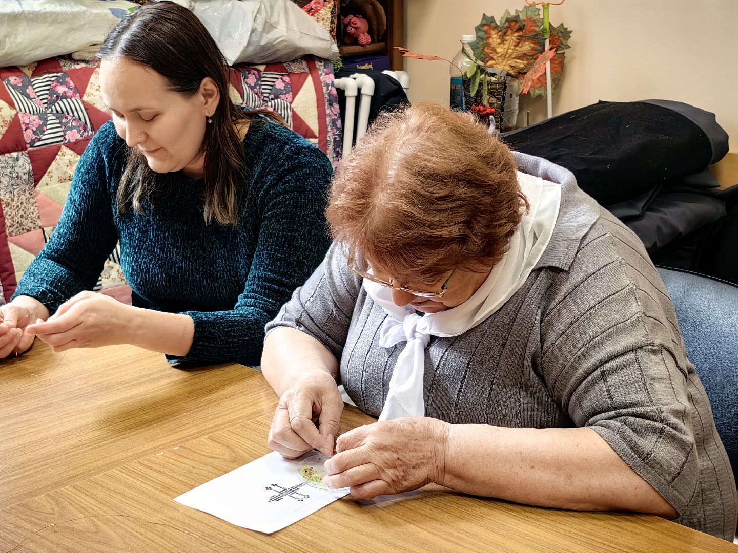 Бисероплетение, нить, леска, бисер, мастер-класс