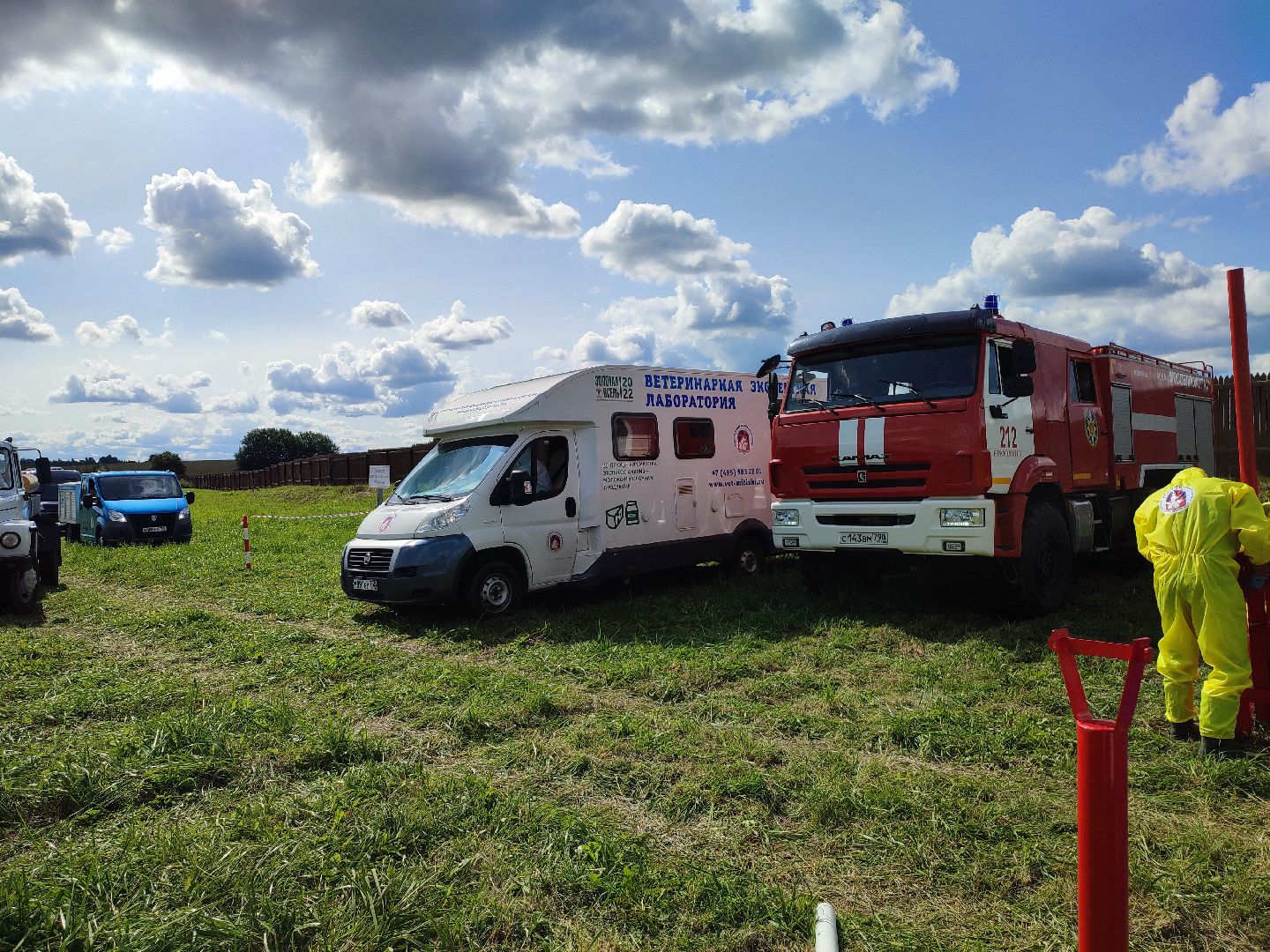 #талдомскийокруг, #учения, #минсельхоз, #свиньи, #ачс